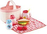 Spiellebensmittel HAPE "Picknick-Korb", bunt, Kaufladensortimente, Kinder, Spiellebensmittel, mit Picknickzubehör