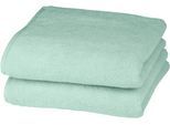 Handtücher ROSS "Sensual 9000", grün (jade), B:50cm L:100cm, Frottier, Obermaterial: 100% Baumwolle, Handtücher, Handtücher, mit Aloe-Vera-Öl veredelt