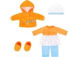 Puppenkleidung BAYER "Kleid/Hose orange", orange, Puppenkleidung, Baby, Puppenkleidung