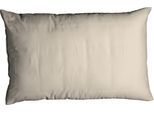 Kissenbezug CASATEX "Uni", beige (creme), B:40cm L:80cm, Satin, Baumwolle, Kissenbezüge, Kissenbezug, Uni Design, Reißverschluss, tolle Farben