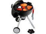 Kinder-Küchenset KLEIN "Weber Spiel-Kugelgrill One Touch Premium", schwarz, Spielzeug-Haushaltsgeräte, KinderB:40cm H:53cm T:32cm, Kunststoff, Kinder-Küchenset, mit Licht und Sound, Made in Germany, B:40cm H:53cm T:32cm