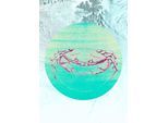 Bild KOMAR "Crab Sea", bunt (farbe bild(er): bunt), B:30cm H:40cm, Holz, Papier, Bilder, Bild, Wandbild zur Dekoration - ohne Rahmen