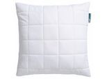 Baumwollkissen FAN "f.a.n. Medisan Sensitive", weiß, B:80cm L:80cm, Bezug: 100% Baumwolle. Füllung: 100% Polyester, Kopfkissen, Baumwollkissen