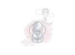 Bild KOMAR "Dumbo Sleepy", bunt (farbe bild(er): bunt), B:40cm H:50cm, Holz, Papier, Bilder, Bild, Wandbild zur Dekoration im Kinderzimmer - ohne Rahmen