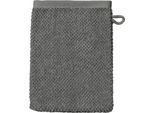 Waschhandschuh ROSS "SELECTION", grau (schiefer), B:16cm L:21cm, Frottier, Handtücher, Waschhandschuh, 100 % Bio-Baumwolle