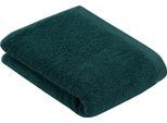 Badetuch VOSSEN "High Line", blau (poseidon), B:67cm L:140cm, Walkfrottee, Obermaterial: 100% Baumwolle, Handtücher, Badetuch
