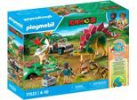 Konstruktions-Spielset PLAYMOBIL "Forschungscamp mit Dinos (71523), Dinos", bunt, Spielbausteine, Kinder, Kunststoff, Konstruktions-Spielset, Made in Europe