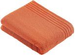 Badetuch VOSSEN "Vienna Style Supersoft", orange (fiesta), B:67cm L:140cm, Walkfrottee, Baumwolle, Handtücher, Badetuch, Supersoft Baumwolle