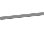 Kleiderstange WIEMANN, silber (silberfarben), B:47,5cm H:3cm T:2cm, Holzwerkstoff, Kleiderstangen, Kleiderstange