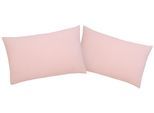Kissenbezüge OTTO HOME "Cremona2", rosa (rosé), B:40cm L:60cm, Jersey, Obermaterial: 100% Baumwolle, Kissenbezüge, Kissenbezüge, Kissenbezug in diversen Größen, STANDARD 100 by OEKO-TEX zertifiziert