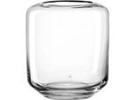 Windlicht LEONARDO "Windlicht MILANO", transparent, B:15,7cm H:18cm T:15,7cm, Kerzenhalter, Windlicht