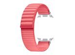 SAMSUNG Wechselarmband "Fabric Band (Gr. S/M) für Samsung Galaxy Watch8 / Watch8 Classic", rot, Uhrenarmbänder, Wechselarmband