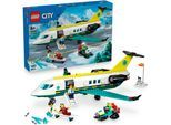 Konstruktionsspielsteine LEGO "Notfallrettungsflugzeug (60465), LEGO City", bunt, Spielbausteine, Kinder, Kunststoff, Konstruktionsspielsteine, Made in Europe