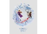Bild KOMAR "Frozen Spirit", bunt (farbe bild(er): bunt), B:40cm H:50cm, Holz, Papier, Bilder, Bild, Wandbild zur Dekoration im Kinderzimmer - ohne Rahmen