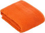 Badetuch VOSSEN "Tomorrow", orange (electric orange), B:100cm L:150cm, Webfrottier, Baumwolle, Handtücher, Badetuch