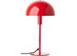 Tischleuchte "Linnea Pilz Lampe", rot (rot glänzend), 1, Ø 20,5cm H: 35,5cm, 1 Stk., LEGER HOME BY LENA GERCKE, Leuchten, Pilzleuchte, Tischlampe, Metallsockel, Höhe 35,5 cm, Tischleuchte