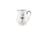 Milchbehälter VILLEROY & BOCH "Milchkännchen Vieux Luxembourg 300 ml weiß-blau", bunt (weiß, blau), Milchbehälter, Milchbehälter