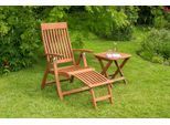 Gartenlounge-Set MERXX "Commodoro", beige (natur), Sitzmöbel-Sets, Gartenlounge-Set