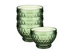 Schale VILLEROY & BOCH "Dessertschalen Boston Coloured ø 11,7 cm 4er Set", grün, Schüsseln, Schale