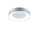 PAULMANN LED Deckenleuchte "Selection Bathroom Casca IP44 1x23W 400mm, 230V Metall/Kunststoff", grau (aluminiumfarben), 1, Ø 40cm H: 7,1cm, 1 Stk., Leuchten, WhiteSwitch, LED Deckenleuchte