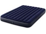 Luftbett INTEX "DURA-BEAM Classic Downy Airbed" Gr. 152, blau, Luftbetten, B/H/L: 152cm x 25cm x 203cm, Vinyl, Luftbett, B:152cm H:25cm L:203cm