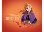 Bild KOMAR "Frozen 2 Anna Autumn Spirit", bunt (farbe bild(er): bunt), B:50cm H:40cm, Holz, Papier, Bilder, Bild, Wandbild zur Dekoration im Kinderzimmer - ohne Rahmen