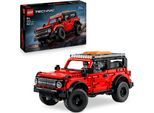 Konstruktionsspielsteine LEGO "Ford Bronco Offroader (42213), LEGO Technic", rot (bunt), Spielbausteine, Kinder, Kunststoff, Konstruktionsspielsteine, Made in Europe