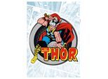 Wandtattoo KOMAR "Thor Comic Classic - Größe 50 x 70 cm", bunt, B:50cm H:70cm, Folie, Wandtattoos, Wandtattoo, selbstklebend, Wandsticker, Kinderzimmer