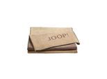 Wohndecke JOOP "Wohndecken 1er Pack" Gr. 150, braun, B:150cm, Obermaterial: 58% Baumwolle CO. 35% Polyacryl PAN. 7% Polyester PES., Wohndecken, Wohndecke