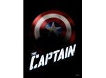 Bild KOMAR "Avengers The Captain", bunt (farbe bild(er): bunt), B:30cm H:40cm, Holz, Papier, Bilder, Bild, Wandbild zur Dekoration im Kinderzimmer - ohne Rahmen