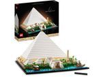 Konstruktionsspielsteine LEGO "Cheops-Pyramide (21058), LEGO Architecture", bunt, Spielbausteine, Kinder, Kunststoff, Konstruktionsspielsteine, Made in Europe