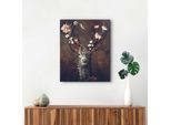 Wandbild REINDERS "Hirsch", braun (farbe bild(er): braun), B:40cm H:50cm T:2cm, Holzwerkstoff, Bilder, Wandbild