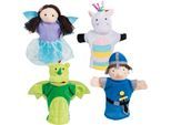 Handpuppe ROBA "Handpuppenset für Kaspertheater", bunt, Puppen, Kinder, Stoff, Handpuppe