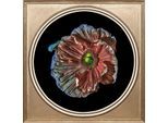 Acrylglasbild QUEENCE "Blume", grün (farbe bild(er): grün), B:40cm H:40cm T:2,4cm, Bilder, Acrylglasbild, Fine Art-Print in Galeriequalität