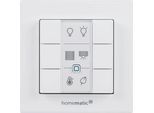 HOMEMATIC IP Wandtaster "Wandtaster - 6-fach (142308A0)", weiß, Smart-Home-Stationen, Wandtaster