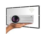 LA VAGUE LED-Beamer "LED-Projektor inkl. LV-STA100FP LV-HD240 Wi-Fi BUNDLE", weiß, Beamer, LED-Beamer