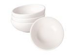 Schale VILLEROY & BOCH "Bols NewMoon 500 ml 4er Set weiß", weiß, L:16,5cm, Schüsseln, Schale