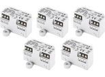 HOMEMATIC IP Smart-Home-Steuerelement "Jalousieaktor - Unterputz 5er Set", weiß, B:5,4cm H:3,3cm T:4,1cm, Smart-Home-Stationen, Smart-Home-Steuerelement