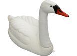Teichfigur UBBINK "Schwan", weiß, B:85cm H:45cm T:36cm, Kunststoff, Teichdeko, Teichfigur, 45 cm Höhe