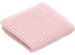 Gästehandtücher VOSSEN "Senses", rosa (pearl skin), B:30cm L:50cm, Waffelpiqué, Baumwolle, Handtücher, Gästehandtücher, leichte Waffelstruktur
