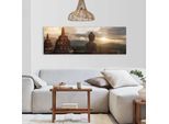 Wandbild REINDERS "Borobudur", braun (farbe bild(er): braun), B:52cm H:156cm T:3cm, MDF, Bilder, Wandbild