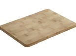 Schneidebrett SCHOCK "Holzschneidbrett", beige (natur), B:36,7cm H:0,18cm L:26cm, Bambus, Schneidebretter, Schneidebrett, aus Bambus 36,7/26 cm