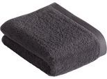 Badetuch VOSSEN "High Line", grau (anthrazit), B:67cm L:140cm, Walkfrottee, Obermaterial: 100% Baumwolle, Handtücher, Badetuch