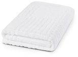 Duschtuch ROSS "CARRE", weiß, B:70cm L:140cm, Frottier, Frottier, Handtücher, Duschtuch, 100% Baumwolle, Rippenstruktur, große Farbauswahl