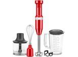 KITCHENAID Stabmixer "5KHBV83EER EMPIRE ROT", rot (empire rot), B:9,05cm H:41,4cm T:6,35cm, Mixer, Stabmixer
