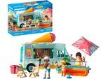 Konstruktions-Spielset PLAYMOBIL "Ice Cream Truck mit Surfshop (71904), My Life", bunt, Spielbausteine, Kinder, Kunststoff, Konstruktions-Spielset, Made in Germany