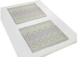 Platzset WIRTH "BENEWITZ" Gr. 1, grün (lindgrün), B:40cm L:35cm, Obermaterial: 90% Polyester, 10% Baumwolle, Platzsets, Platzset