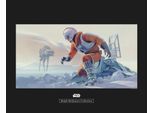 Bild KOMAR "Star Wars Classic RMQ Hoth Battle Pilot", bunt (farbe bild(er): bunt), B:50cm H:40cm, Holz, Papier, Bilder, Bild, Wandbild zur Dekoration im Kinderzimmer - ohne Rahmen