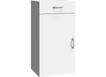 Kombikommode WIMEX "Multiraumkonzept", weiß, B:50cm H:98cm T:40cm, Holzwerkstoff, Sideboards, Kombikommode, Schubkästen auf Metallschienen