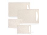 Schneidebrett ZELLER PRESENT, beige, Polypropylen, Schneidebretter, Schneidebrett, dünn, leicht und platzsparend, Kunststoff/Weizenstroh